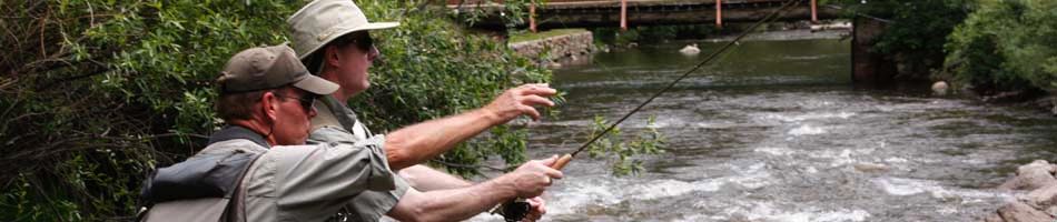 We give expert guide advice on fly fishing water
