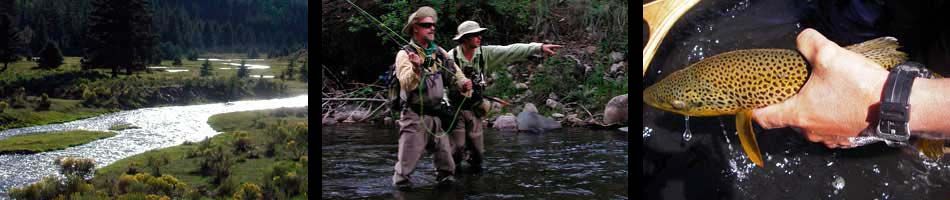 Guiding and fishing in the Beautiful Northern New Mexico trout streams.